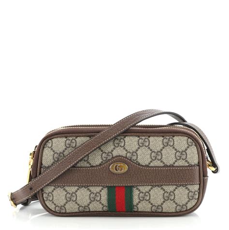 gucci ophidia 3 zipper bag.